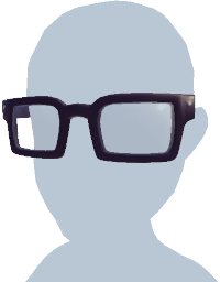 Datei:Schwarze rechteckige Brille.png