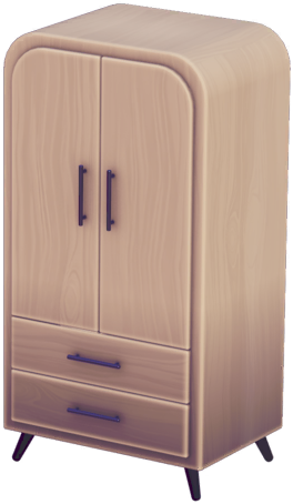 Datei:Abgerundeter Kleiderschrank aus hellem Holz.png