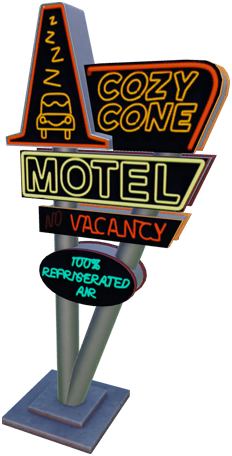 Datei:Motel-Schild "Cozy Cone".png