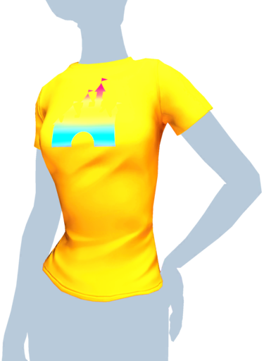 Datei:Gelbes T-Shirt "Haus der Träume".png