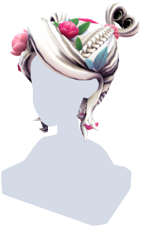 Datei:Geflochtene Blumen-Hochsteckfrisur.png