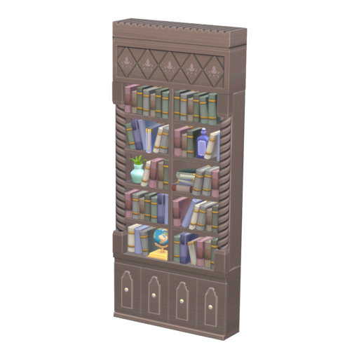 Datei:Herrschaftliches Bücherregal mit Grünzeug.png