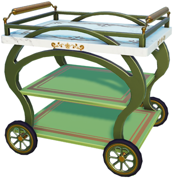 Datei:Grüner Vintage-Teewagen.png