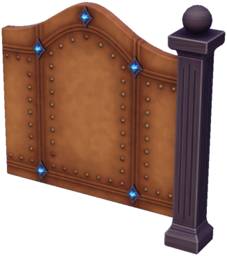 Datei:Blauer und bronzener Zaun.png