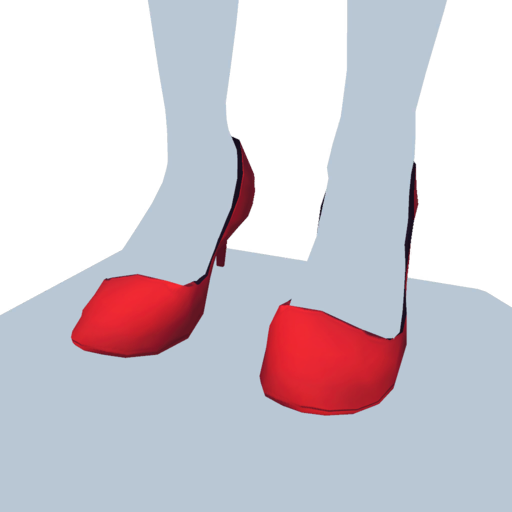 Datei:Niedrige rote Stöckelschuhe.png