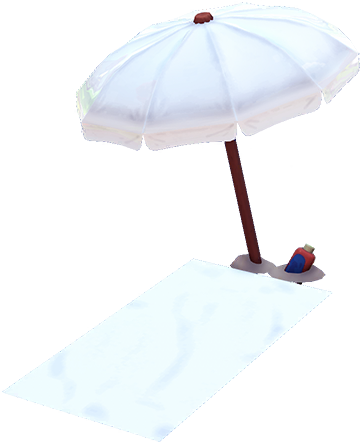 Datei:Einfacher Sonnenschirm und Handtuch.png