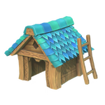 Haus des kleinen Rentiers