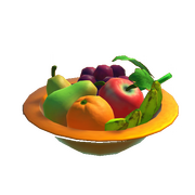 Herrschaftlicher Teller mit Obst