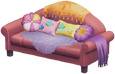 Gemütliches Sofa