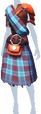 Schottenkaro-Festtagsoutfit