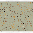 Grüne Terrazzo-Tapete