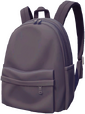 Grauer Rucksack