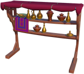 Schmuckstand vom Agrabah-Markt