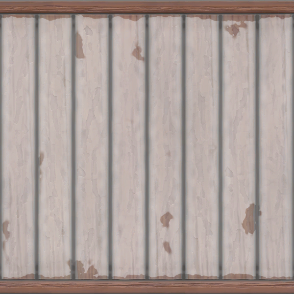 Datei:Abgenutzte weiß gestrichene Holzplankenwand.png