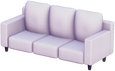 Großes weißes Sofa
