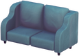 Nobles türkises Sofa