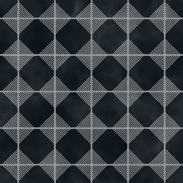 Datei:Schwarz umrandeter Doppel-Diamant-Fliesenboden.png