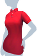 Rotes Poloshirt