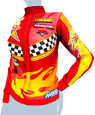 "Lightning McQueen"-Rennjacke