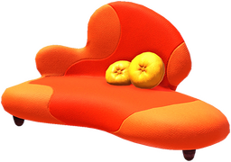 Schrullige Retro-Couch