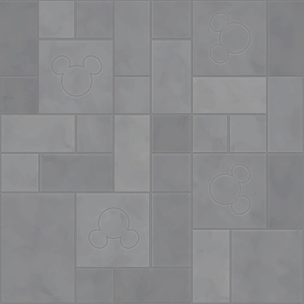 Datei:Moderner grauer "Micky Maus"-Fliesenboden.png