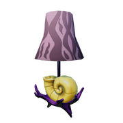 Nautilus-Nachttischlampe