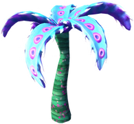 Biolumineszierende Palme