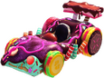 Vanellopes Rennwagen aus Sugar Rush