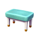 Perlmutt-Klavierbank