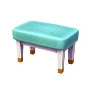 Perlmutt-Klavierbank