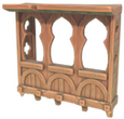 Verziertes Holzfenster von Agrabah