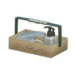 Toilettenkorb aus Birke