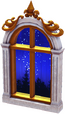 Sternennacht-Fenster