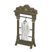 Garderobe aus norwegischer Fichte