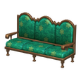 Verziertes Sofa