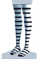 Socken mit Streifen