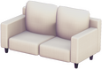 Hellbraunes Sofa