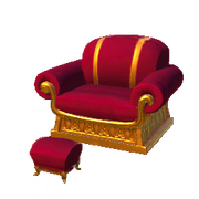 Herrschaftlicher Wesirstuhl