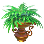 Herrschaftliche Topfpflanze