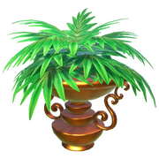 Herrschaftliche Topfpflanze